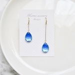 滴るガラスドロップ ♡ ピアス/イヤリング