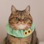 ひまわり🌻のシュシュ首輪