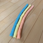 〈再販〉手作り・布・つながるスナップ・超〜ロング3本セット