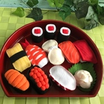 再販☆お寿司☆フェルト⭐︎ままごと