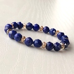 9月誕生石ラピスラズリブレスレット
