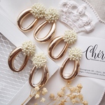 beads flower hoop