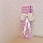 ya-ko様オーダー品❤︎クールカフェマット❤︎Mサイズ❤︎ピンク色ストライプ