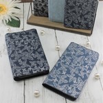 カジュアルデニムにキラキラ蝶が上品な スマホケース 手帳型 スマホ ケース カバー 携帯ケース バンドレス デニムバタフライ