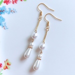 ゆらゆらパールピアス/イヤリング♡