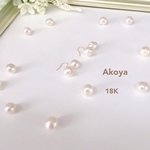 【フォーマル】【18金】【あこや】 さくらんぼ パール ピアス