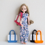 リカちゃん 服 set ♡セットアップblue♡選べるbag♡