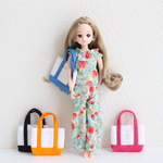 リカちゃん 服 set ♡セットアップstrawberry②♡選べるbag♡