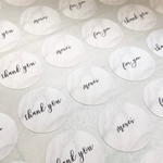 【再販】Thank you&For you&merciシール☆［ms-007］