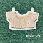 「HONEY BEE」no collar jaket ノーカラージャケット ぬいぐるみ用