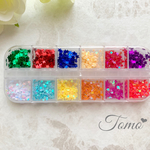 【12色セット】星  スパンコール  スター  グリッター♡ #31504