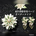 0710様 専用ページ ポニーフック&イヤリング