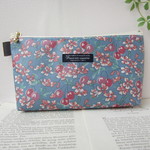 リバティGypsyでコスメポーチ