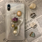 rose×jewelry iPhoneケース