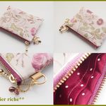 ◇◆Special Price◆◇　LIBERTY 　Garden　ガーデン　2016SS　12P　　中布・仕切りポケット付きminiポーチ　◇◆コインケース・キーケースにも♪