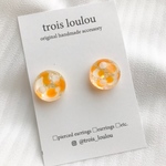 キャンディードット イエローピアス イヤリング
