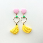 バナナ×ハートピアス