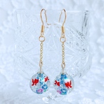 夏の風物詩柄☆水風船ピアス/イヤリング♡