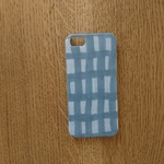 *受注製作*ミナペルホネン*soracheck*ライトブルー*mina perhonen*iPhoneケース*iPhoneカバー*スマホケース*スマホカバー