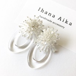 【訳あり】《2way》all clear pierce／ earring