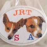 フォト刺繡【受注製作】ワッペン〔Mサイズ〕オーダー