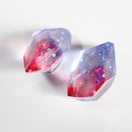 鉱石ピアスor イヤリング🌼 レジン 