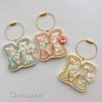 ZOROさまオーダー品♡イニシャルのキーホルダー