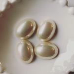 再販無し◆ デッドストック 25mm パール カボション