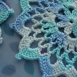 コットンコースター　12cm　2枚組