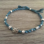 【メンズ】　ブレスレット　ブルー  BU1/M