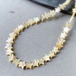 マザーオブパール　スター 8mm 天然石パーツ販売 