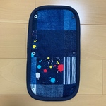 滑らない水筒肩紐カバー/スプラッシュペイントパッチ