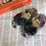 SALEカラフルレースバブーシュ