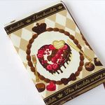 文庫本ブックカバー　チョコスイーツ
