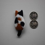 羊毛＊三毛猫さんのブローチ３🐈