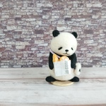 羊毛フェルト パンが大好きなパンダさん🐼