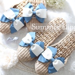 SummerSlipers  リボンがまスリッパ
