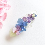 紫陽花のバレッタ