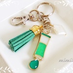 [K12]タッセル・えのぐ(キーチャーム)＊Green