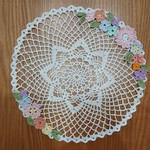 ドイリー (直径28cm)