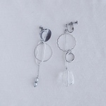 ¹⁴ silver×clear×unique ︴accessory