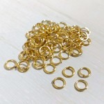 ニッケルフリー 30g 約750個　丸カン　5mm ゴールド