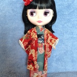 Blyth 大正浪漫着物　赤の羽織