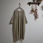 西脇産ダンガリーブラウスベージュ
