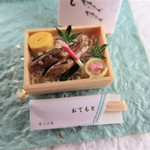 ミニチュアフード　鮎めし