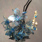 きらり☆紫陽花　蒼空色（アメリカンフラワー）