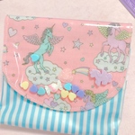 ラミネート動くパーツの移動ポケット