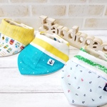 sale*サイズ調節*８重ガーゼスタイ*3枚set*#15