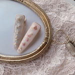 ドライフラワーのヘアクリップ