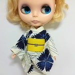 ブライス 浴衣 リカちゃん 浴衣 きなり 撫子